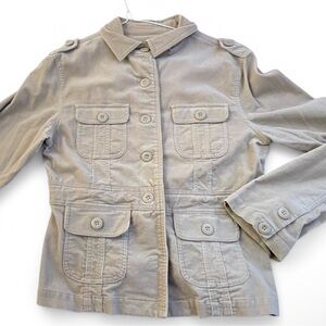 Women's Boho Chic Beige Jacket